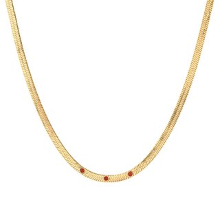 Collier Glamour maille snake