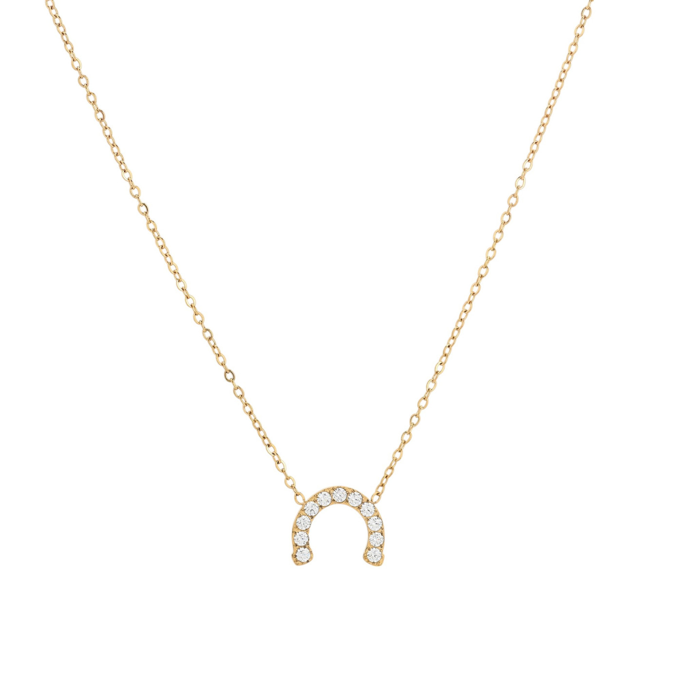Collana Delicate ferro di cavallo portafortuna