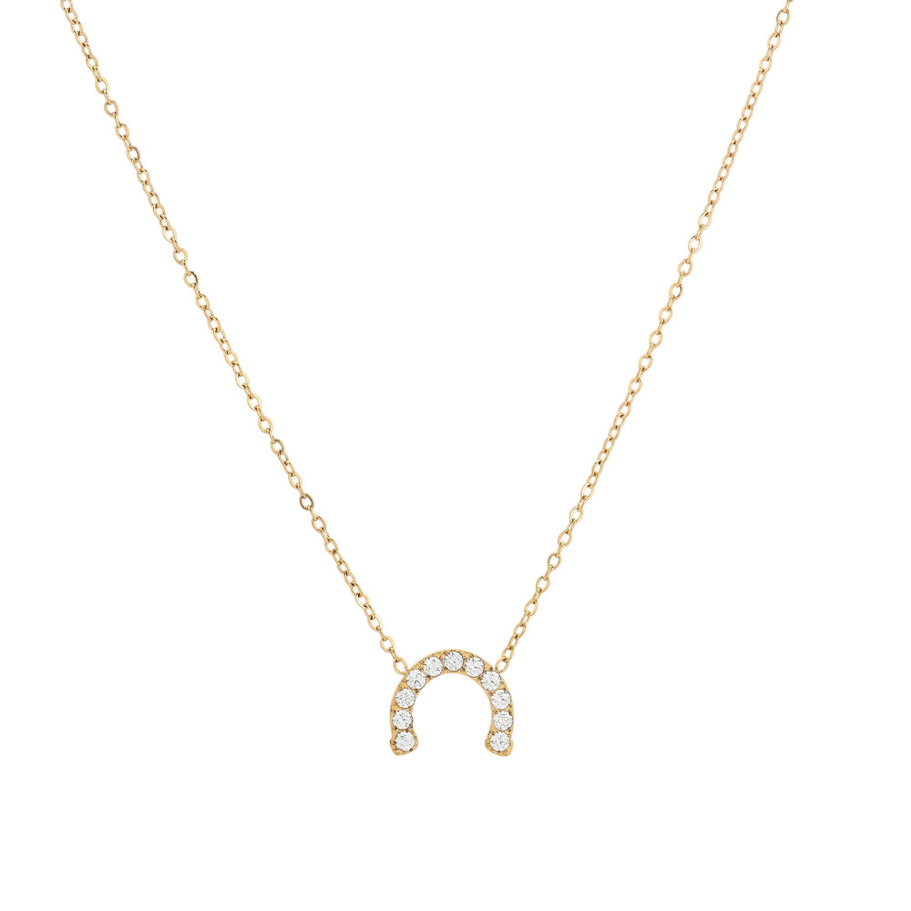 Collana Delicate ferro di cavallo portafortuna
