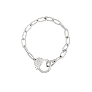 Pulsera Glamour con eslabones y esposas