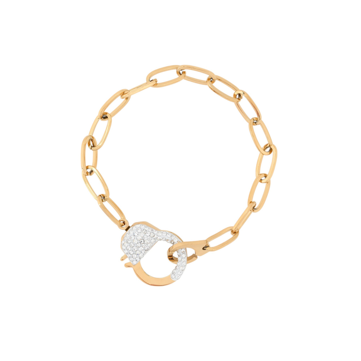 Bracelet Glamour avec maillons et menottes