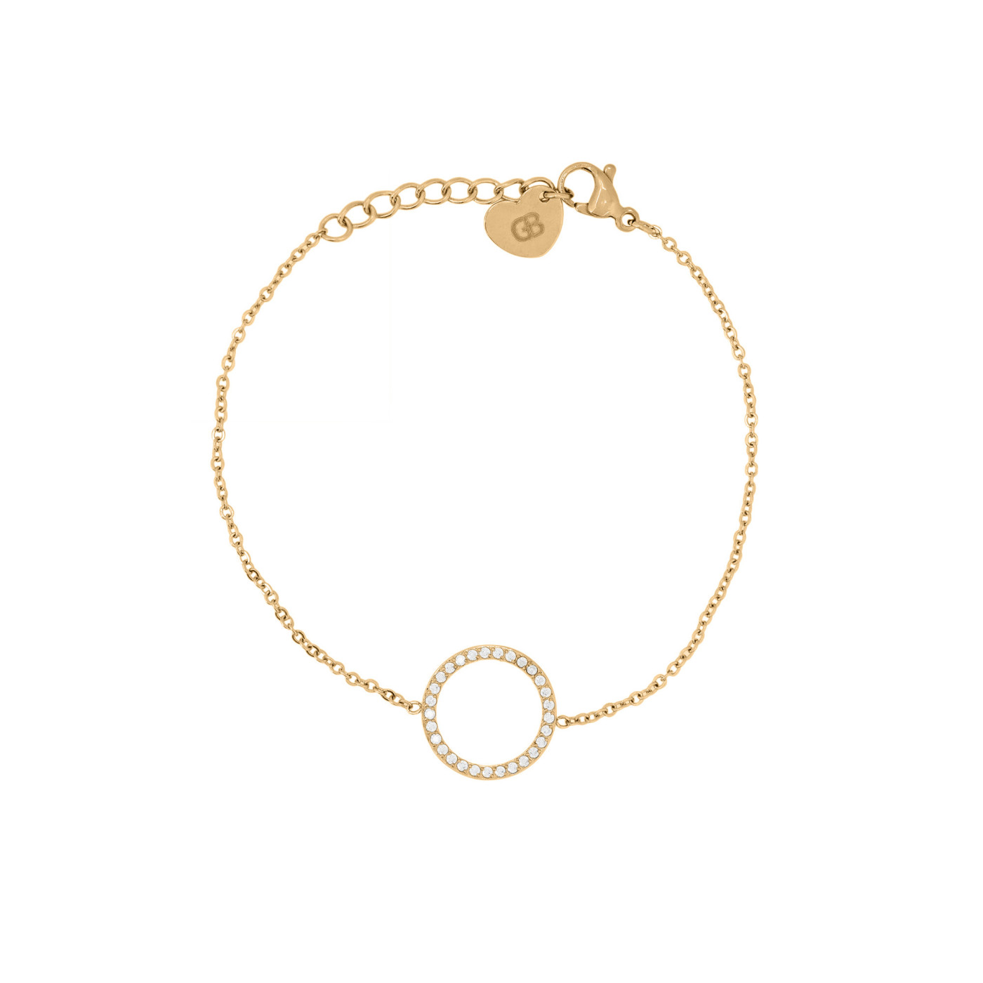 Bracciale Delicate con cerchio e zirconi