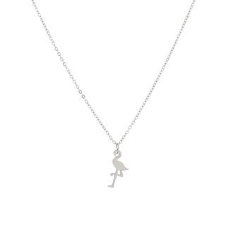 Simple flamingo necklace GB
