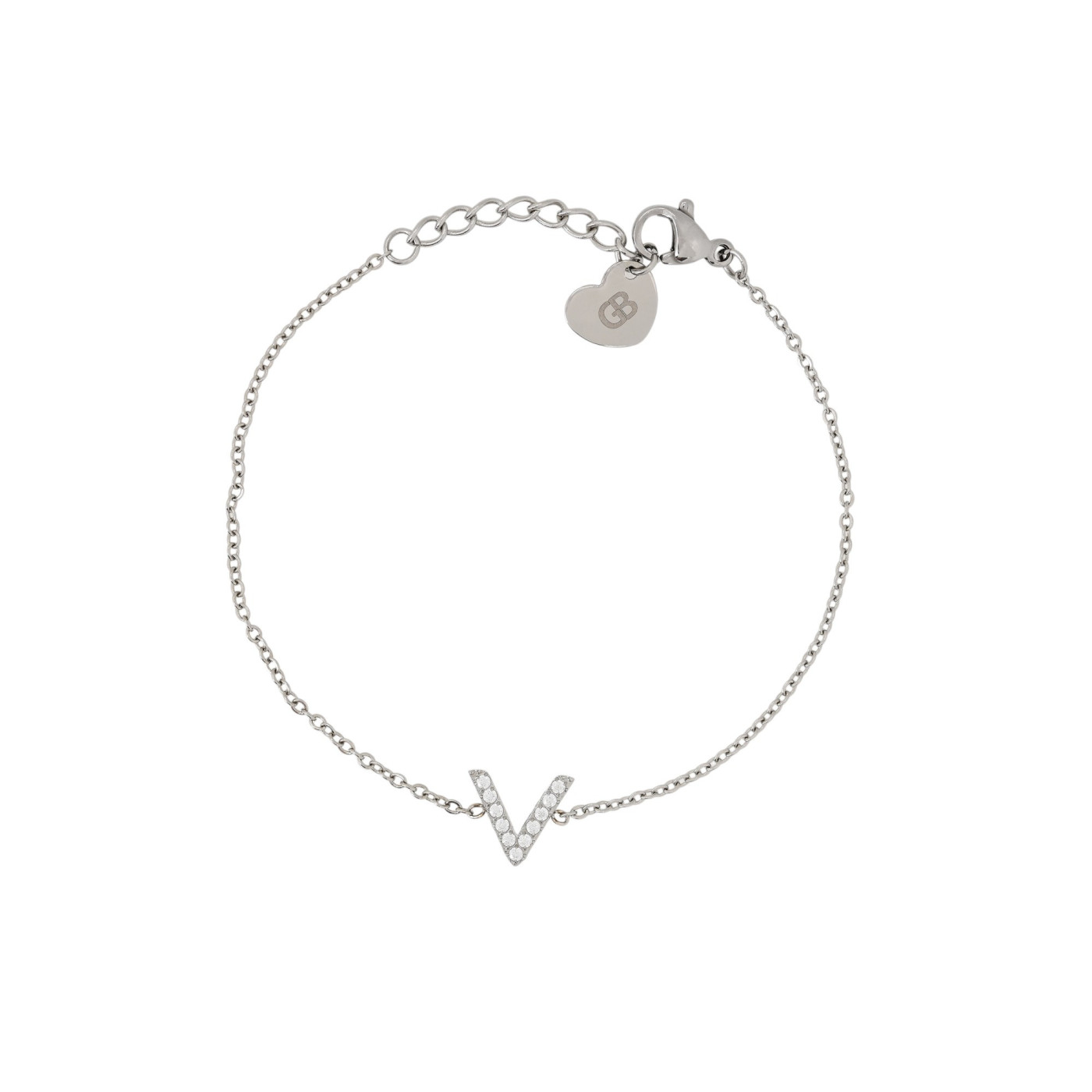 Pulseira Delicate V e zircônias
