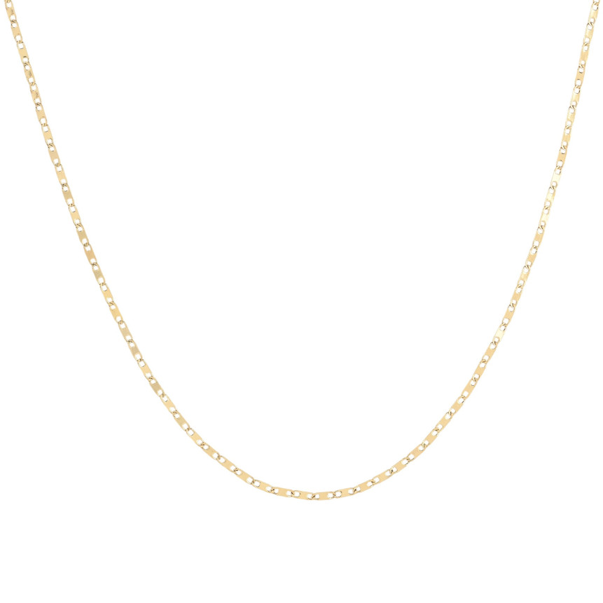 Collier en acier basique géométrique GB