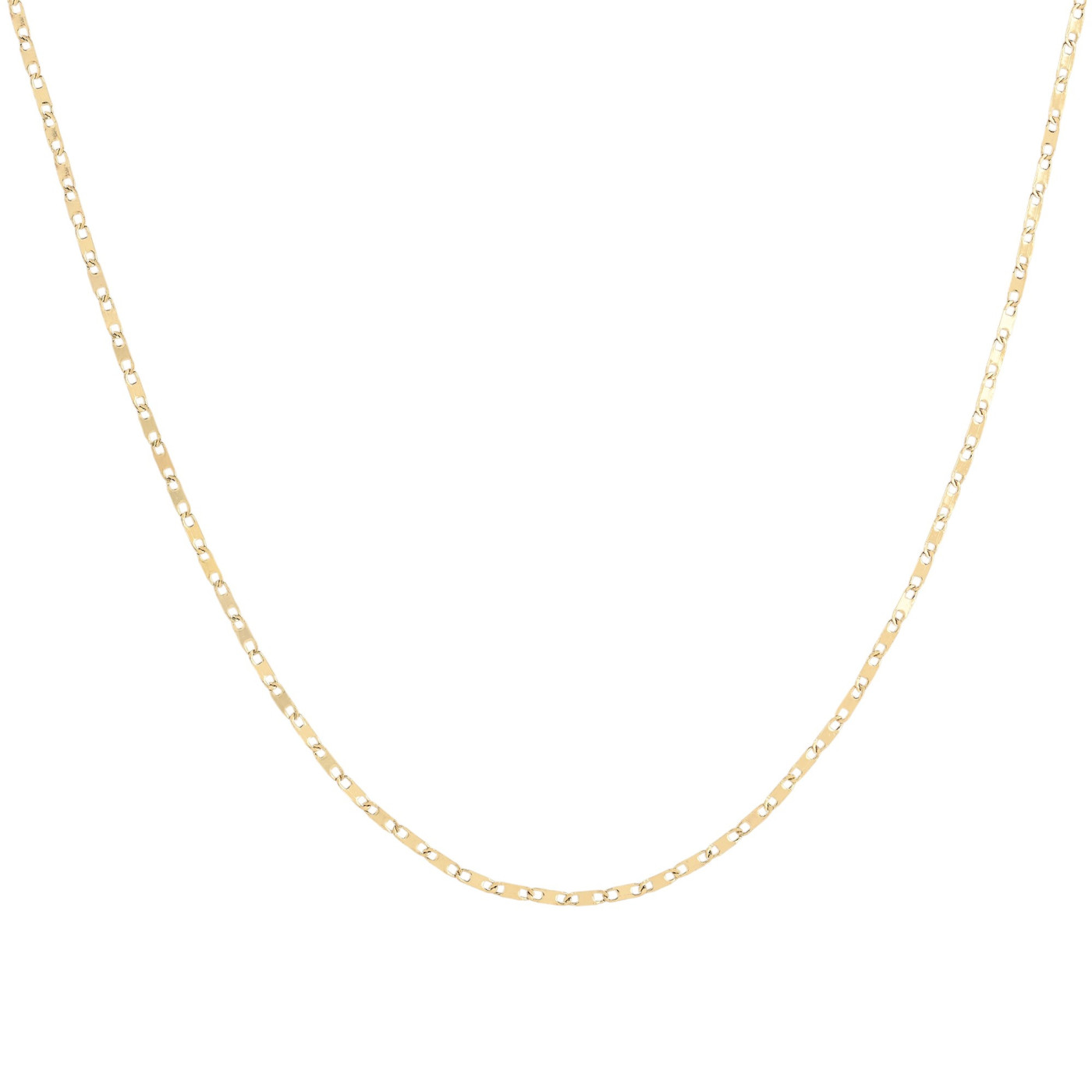 Collana in acciaio di base geometrico GB