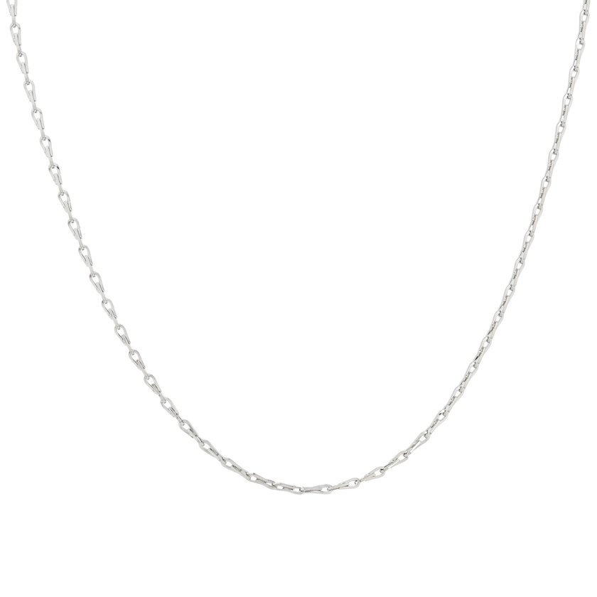 Colar em aço básico oval GB