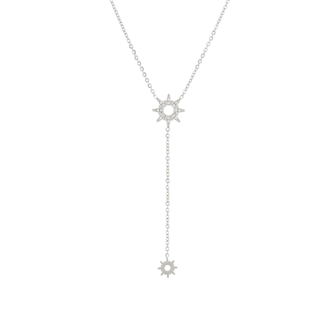Collar en acero colgado sol GB