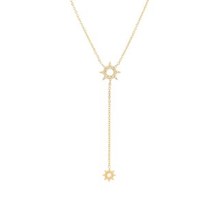 Collier en acier suspendu soleil GB