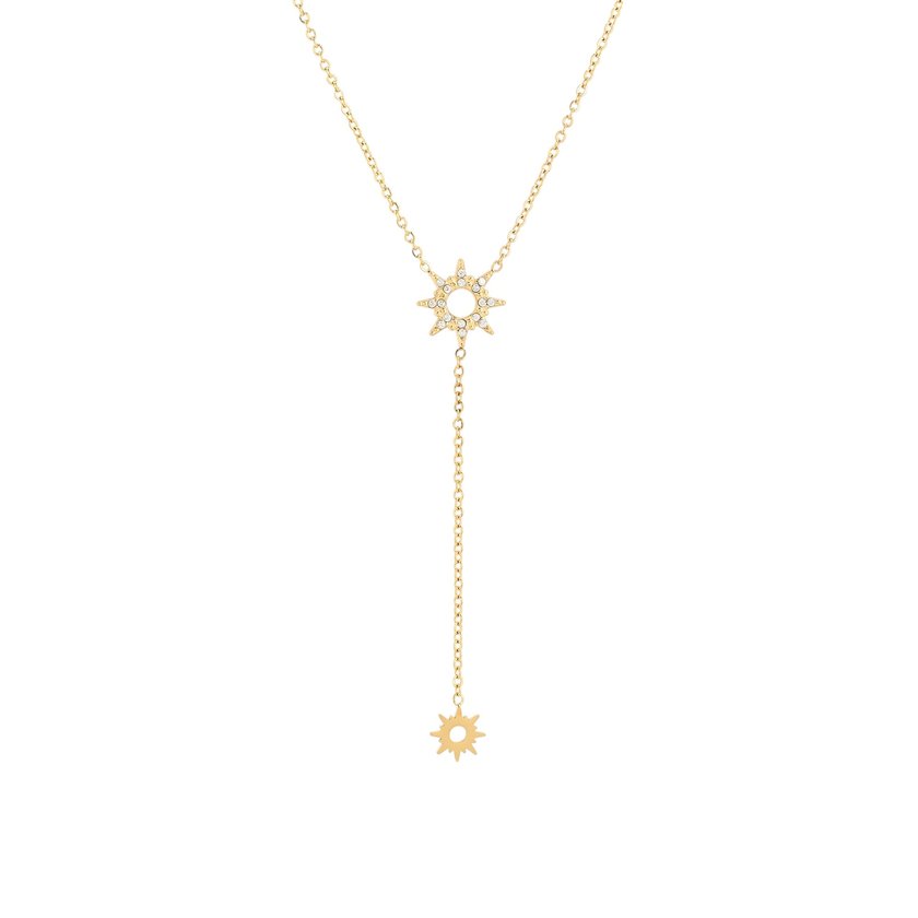 Collier en acier suspendu soleil GB