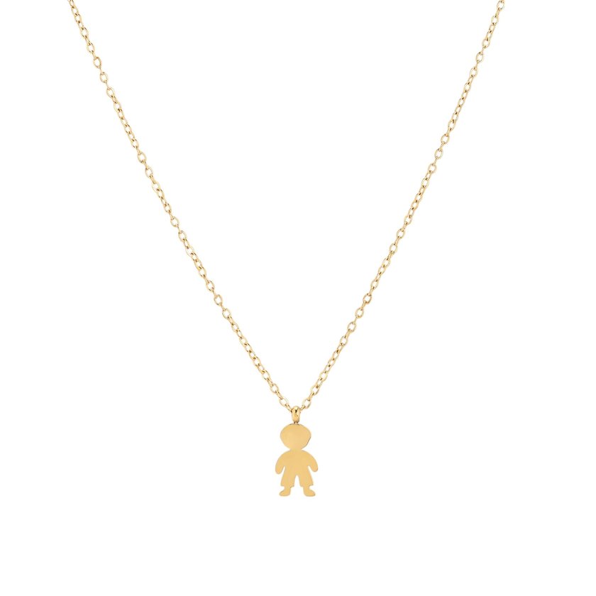 Collar niño de acero GB