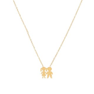 Collier couple en acier GB