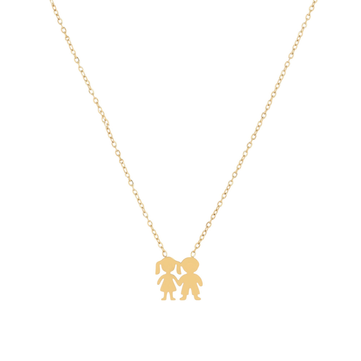 Collar pareja de acero GB