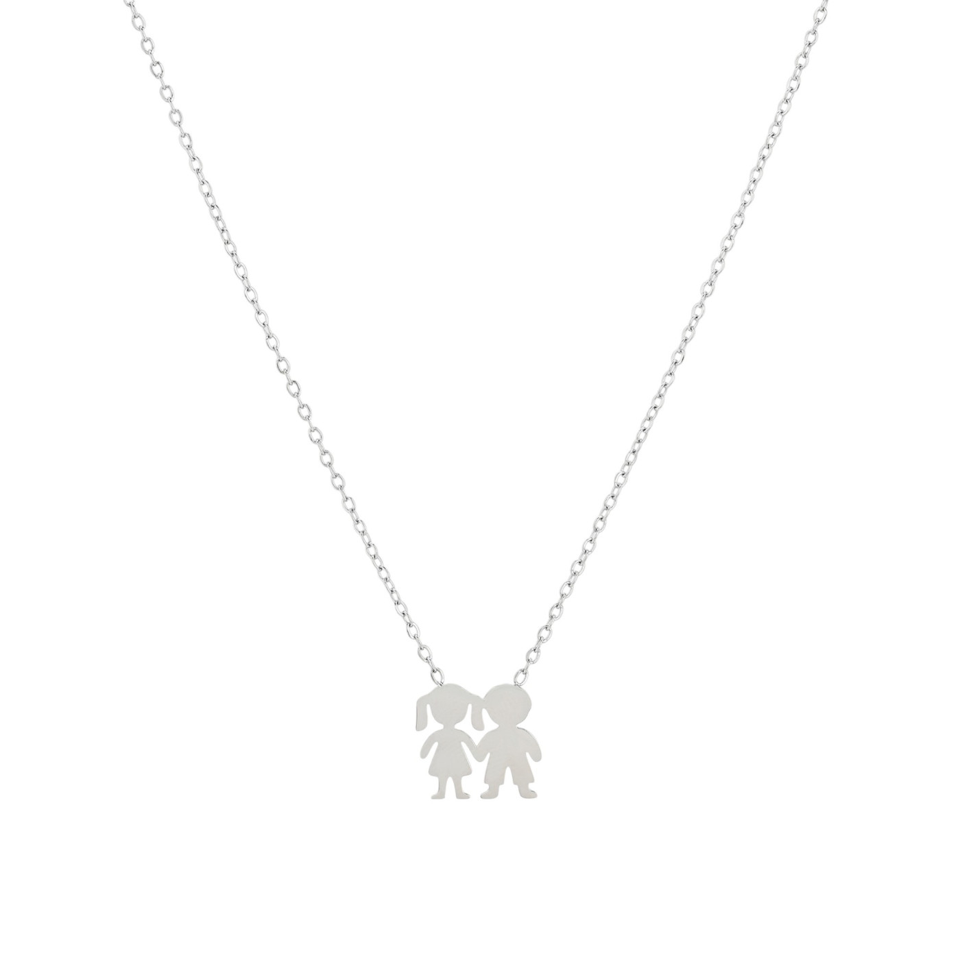 Collar pareja de acero GB