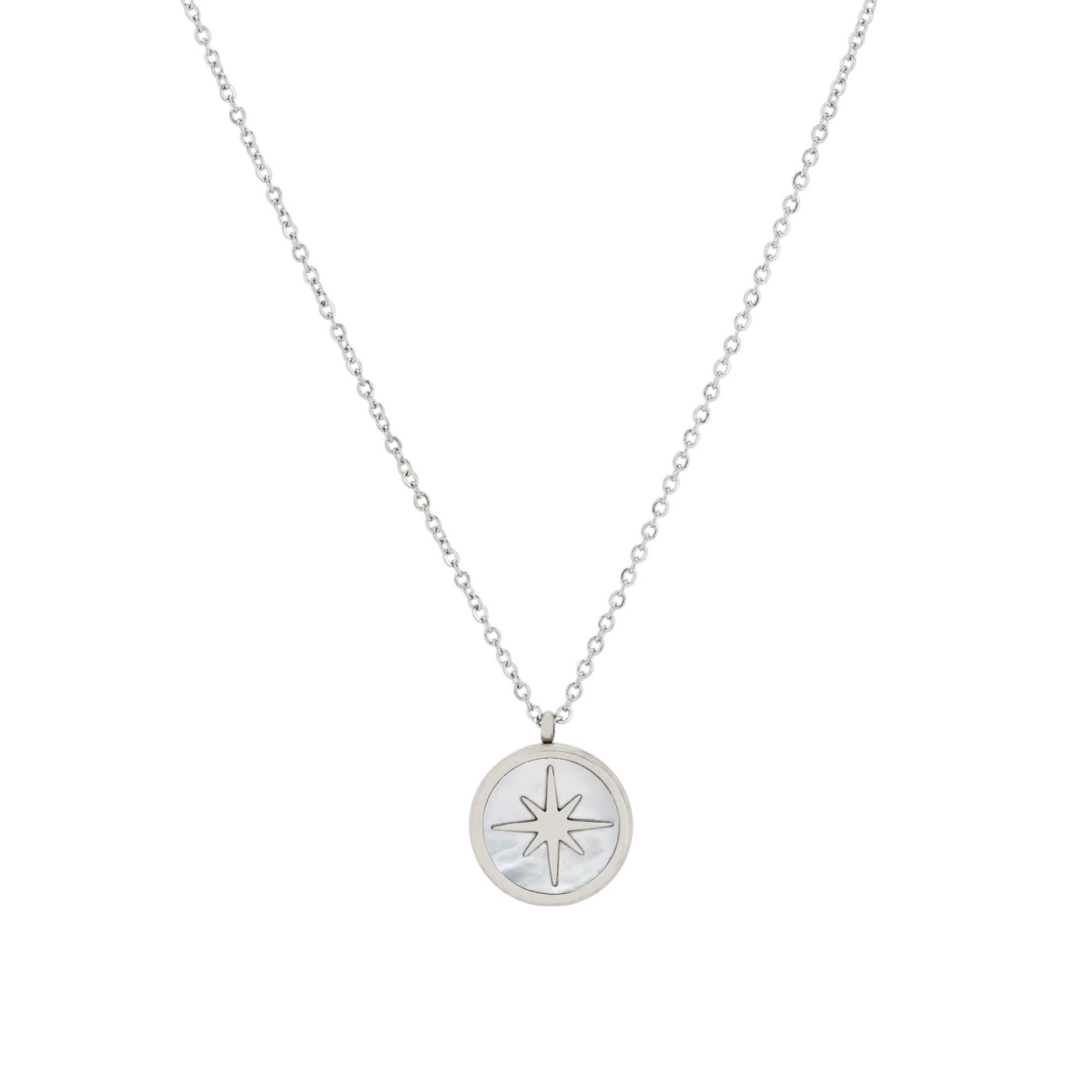 Star steel necklace GB