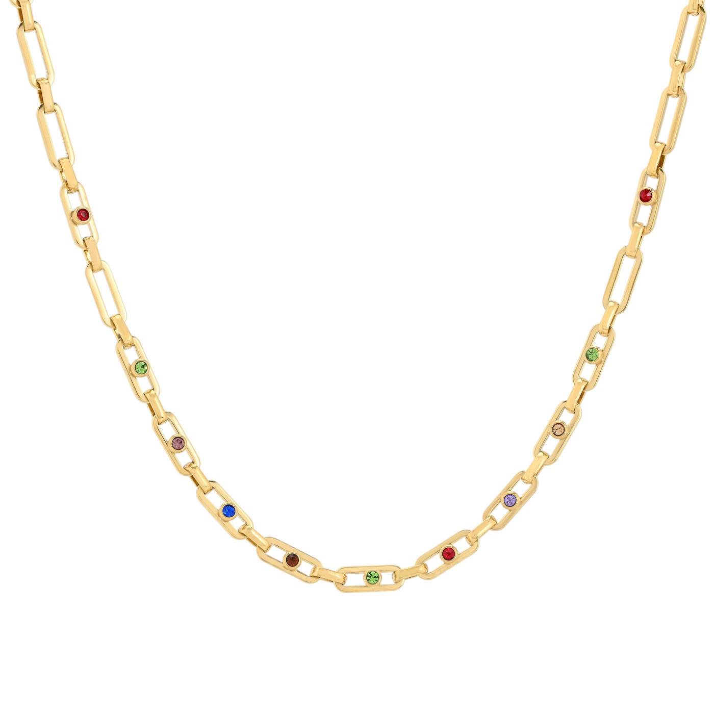 Collana in acciaio catena luminosas GB