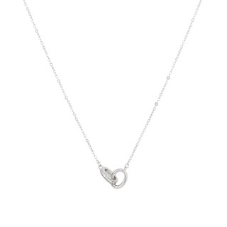 Collier Luxury avec cercles entrelacés