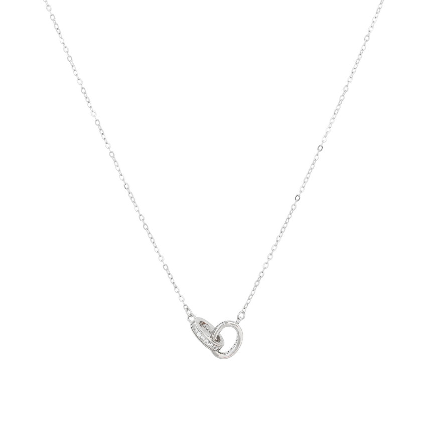 Collier Luxury avec cercles entrelacés