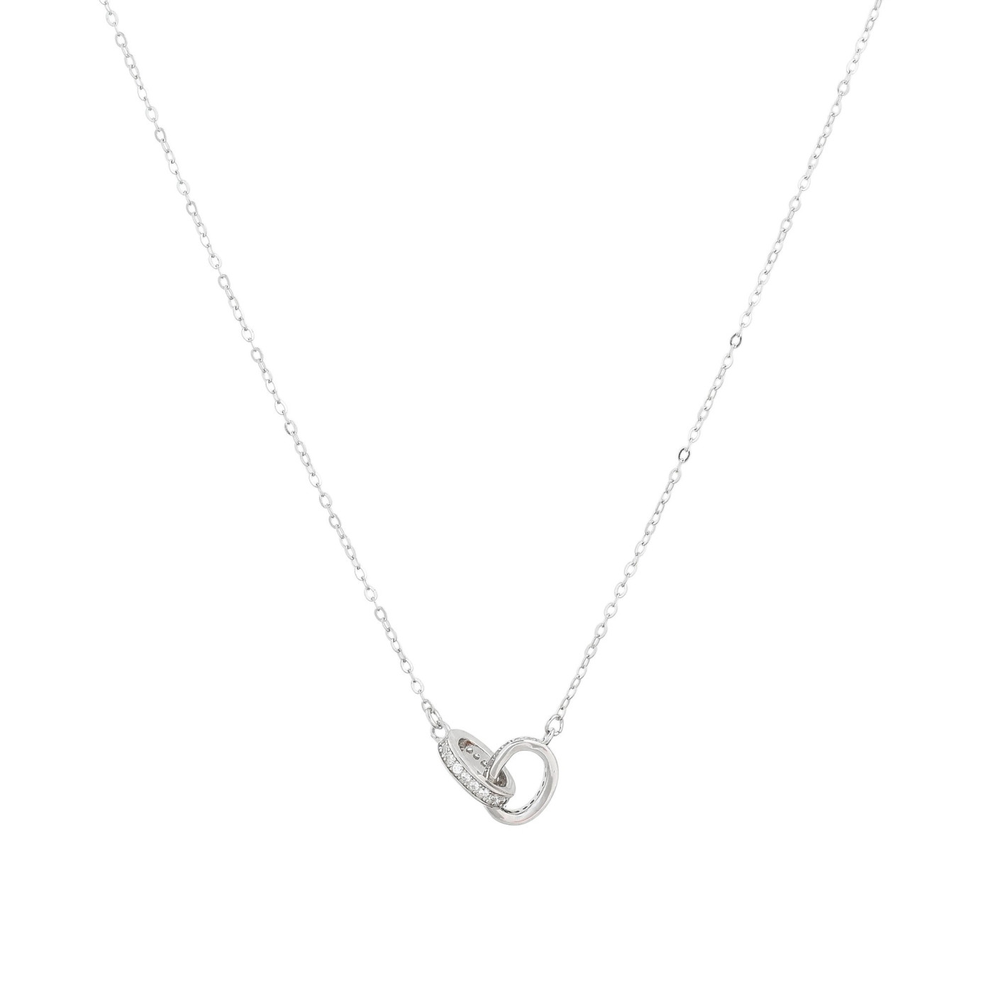 Luxury Necklace with intertwined circles