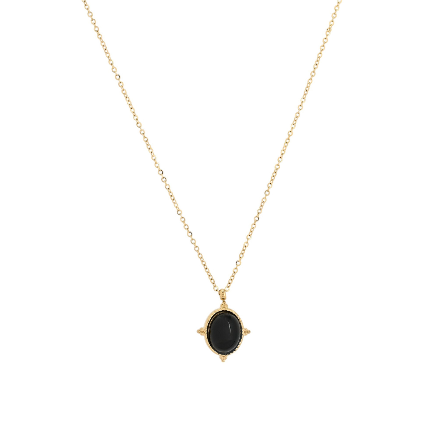 Collar en acero colgante redondo GB