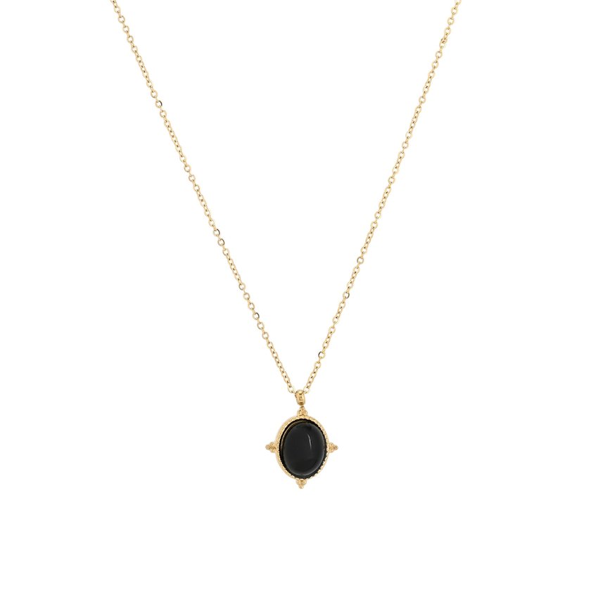 Collar en acero colgante redondo GB