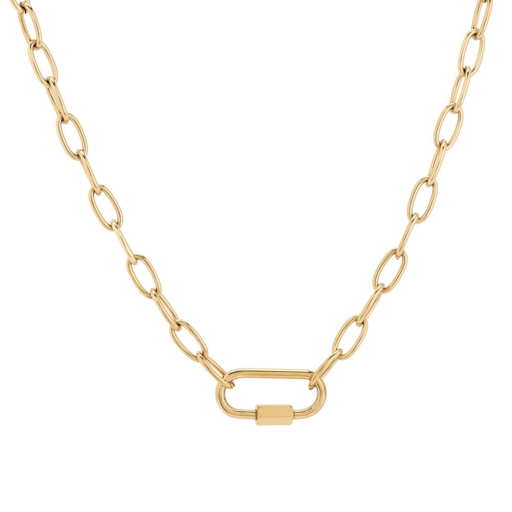 Collar de acero con eslabones GB