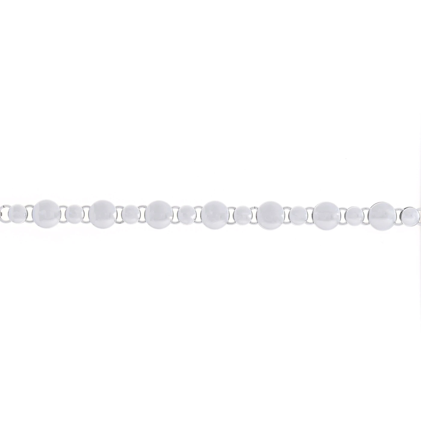 Pulsera de acero bolas distintas GB