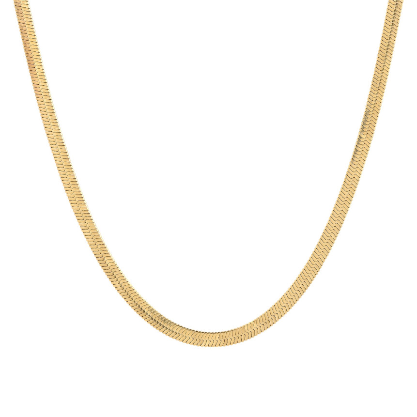 Collana in acciaio semplice 4mm GB