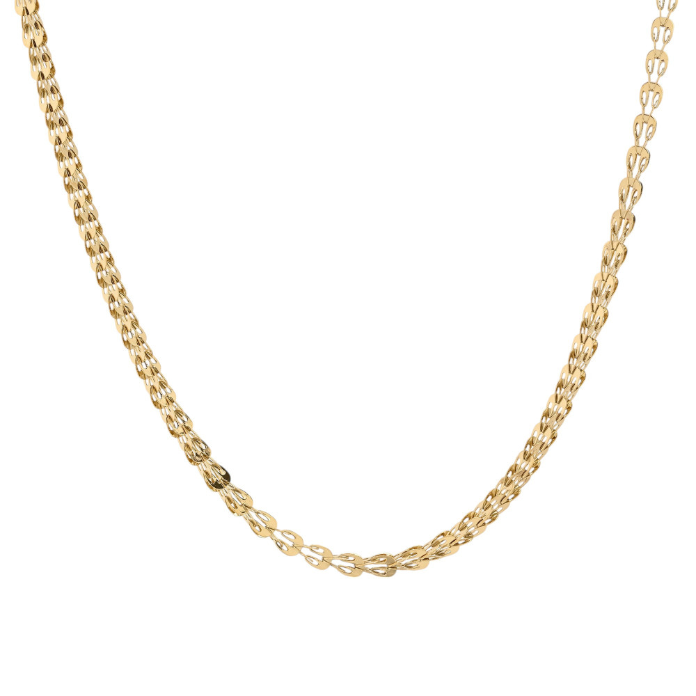 Collier acier tricoté différents de base GB
