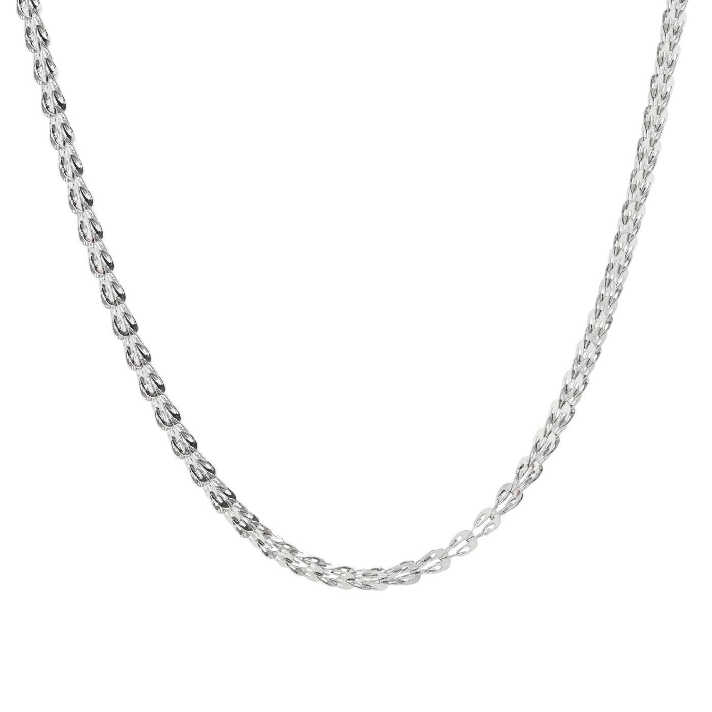 Collier acier tricoté différents de base GB