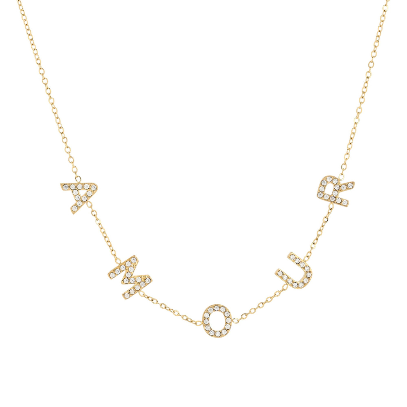 Necklace stainless steel amour GB