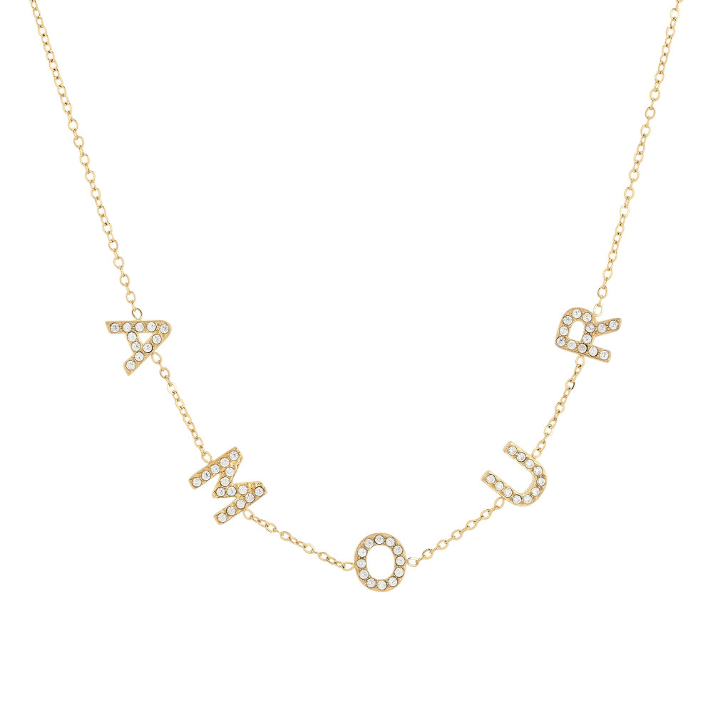 Collar acero amour GB