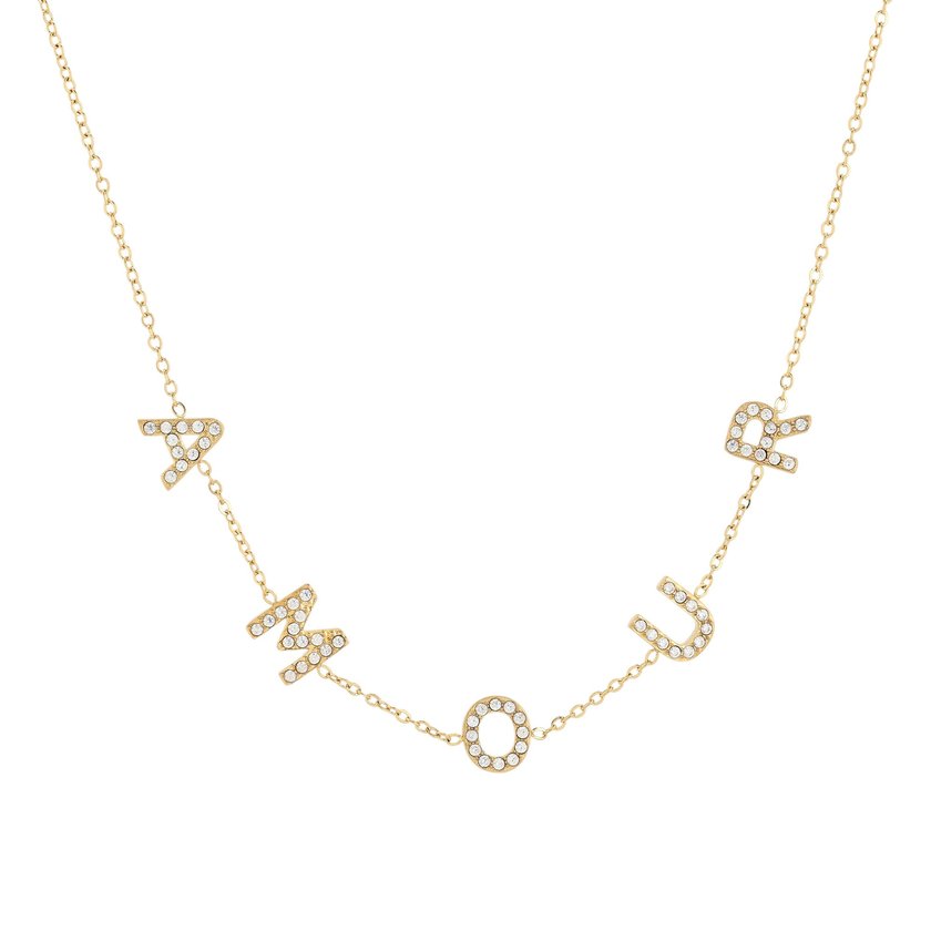 Collar acero amour GB