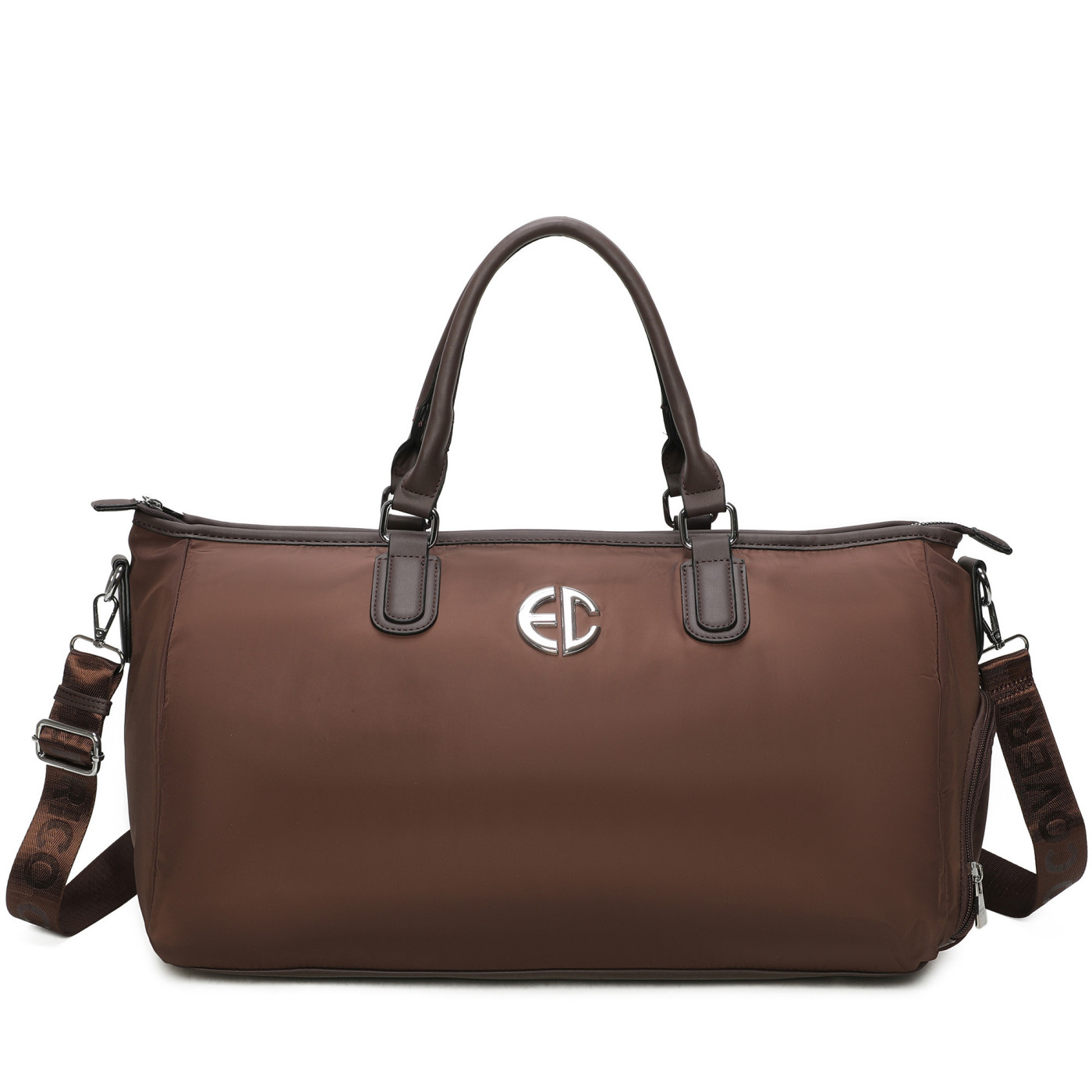 Shopper Bag with Silver Detail