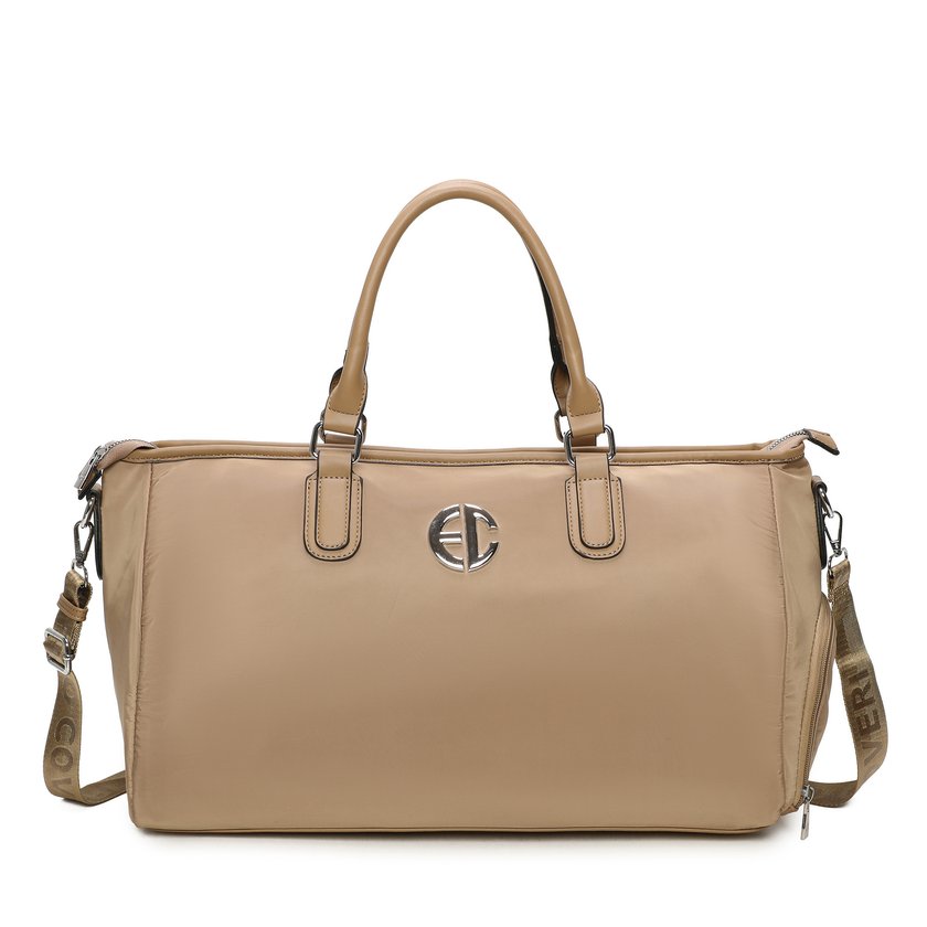 Shopper Bag with Silver Detail