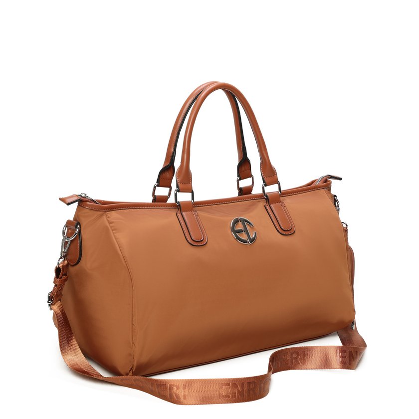 Shopper Bag with Silver Detail