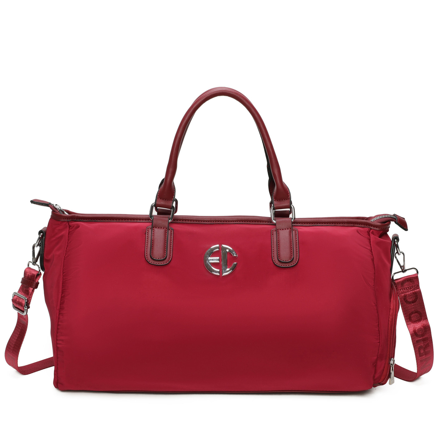 Shopper Bag with Silver Detail