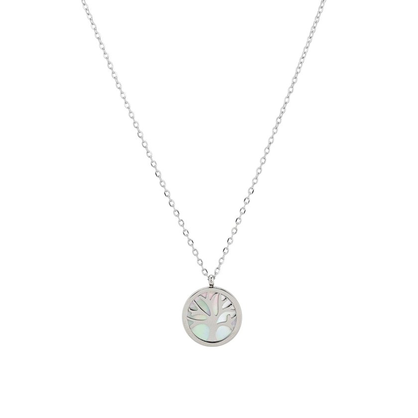 Collana in acciaio albero della vita GB