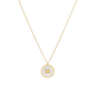 Collar acero dos niños GB