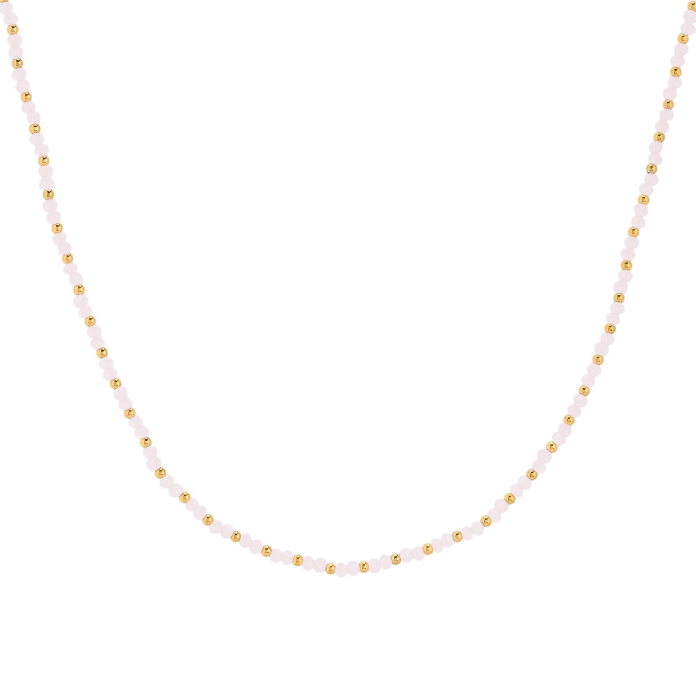 Collar acero con piedras coloridas GB