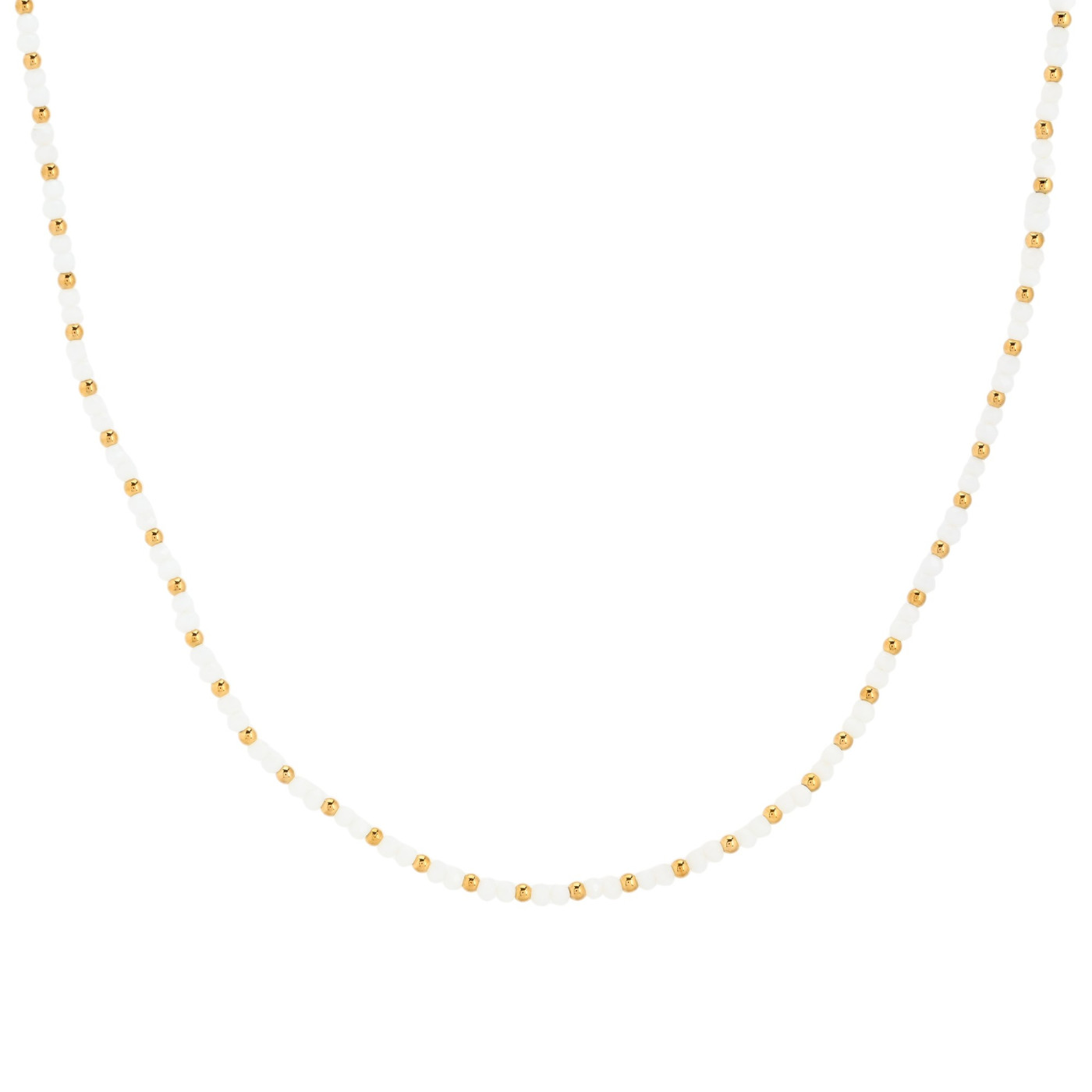 Collar acero con piedras coloridas GB