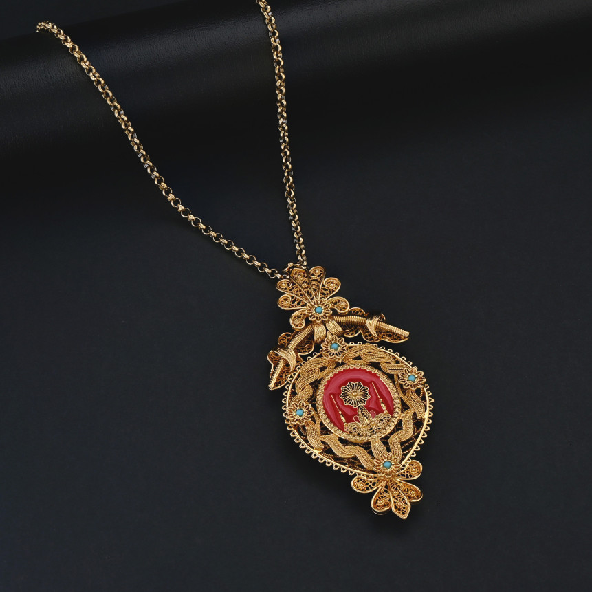 Encantos traditional XXL custody necklace