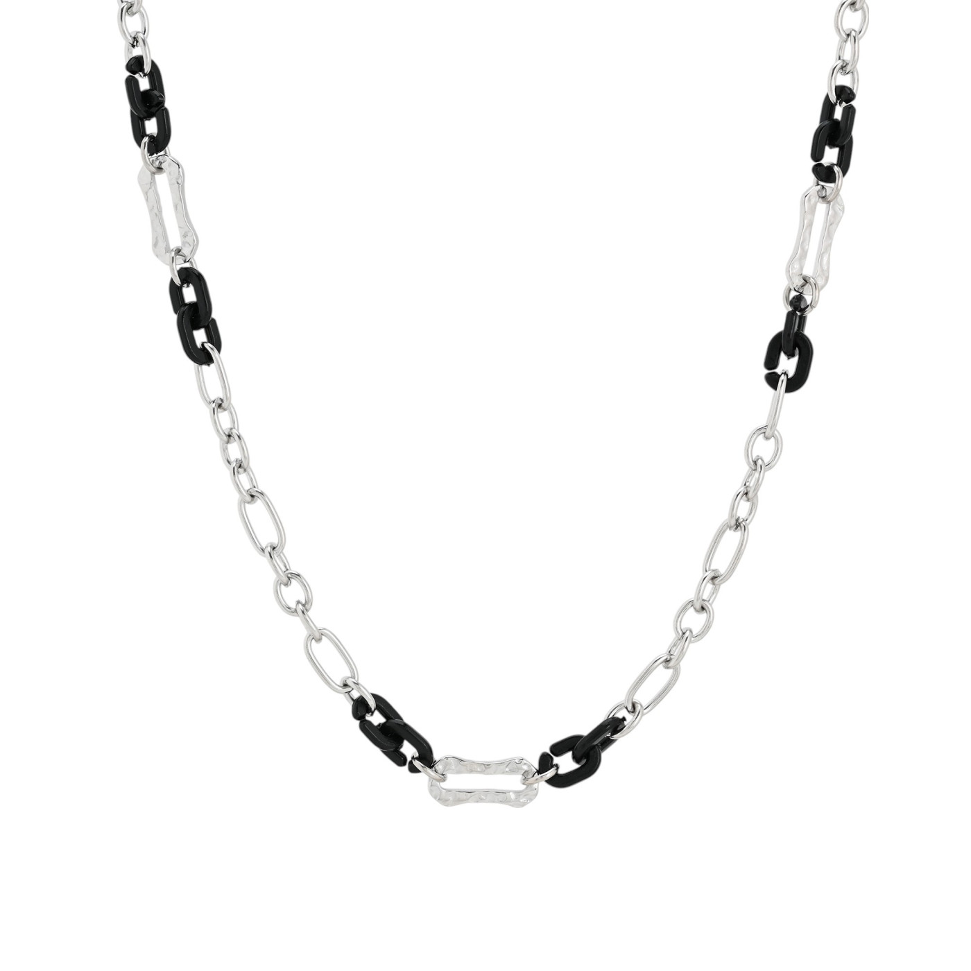 Collier d\'acier chaîne à liens GB