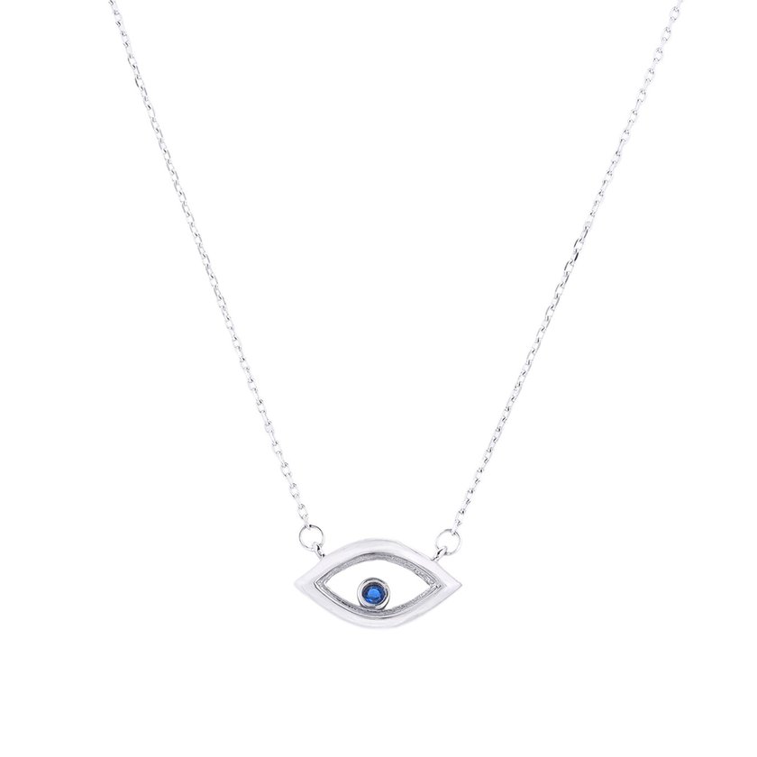 Semi precious necklace eye GB