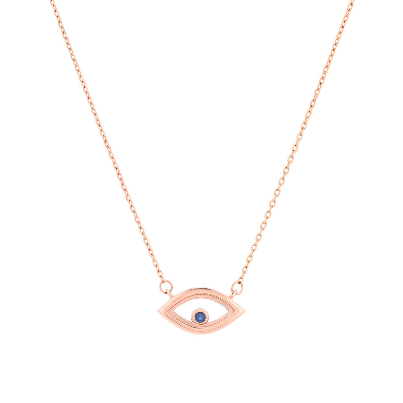Collana semi preziosi occhio GB