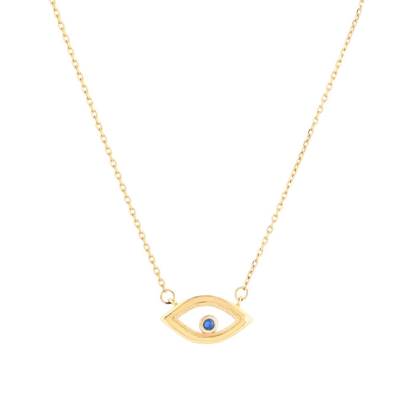 Collana semi preziosi occhio GB