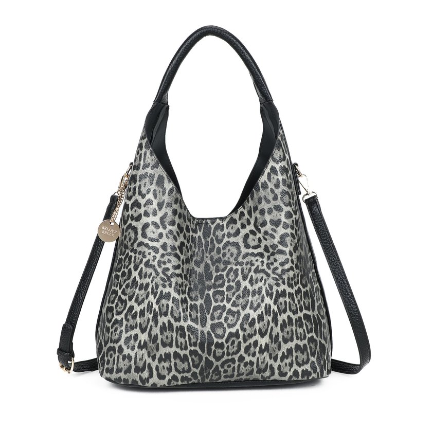 Sac à main à bandoulière imprimé animal