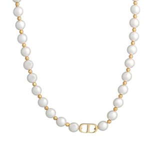 Semi precious pearls necklace GB
