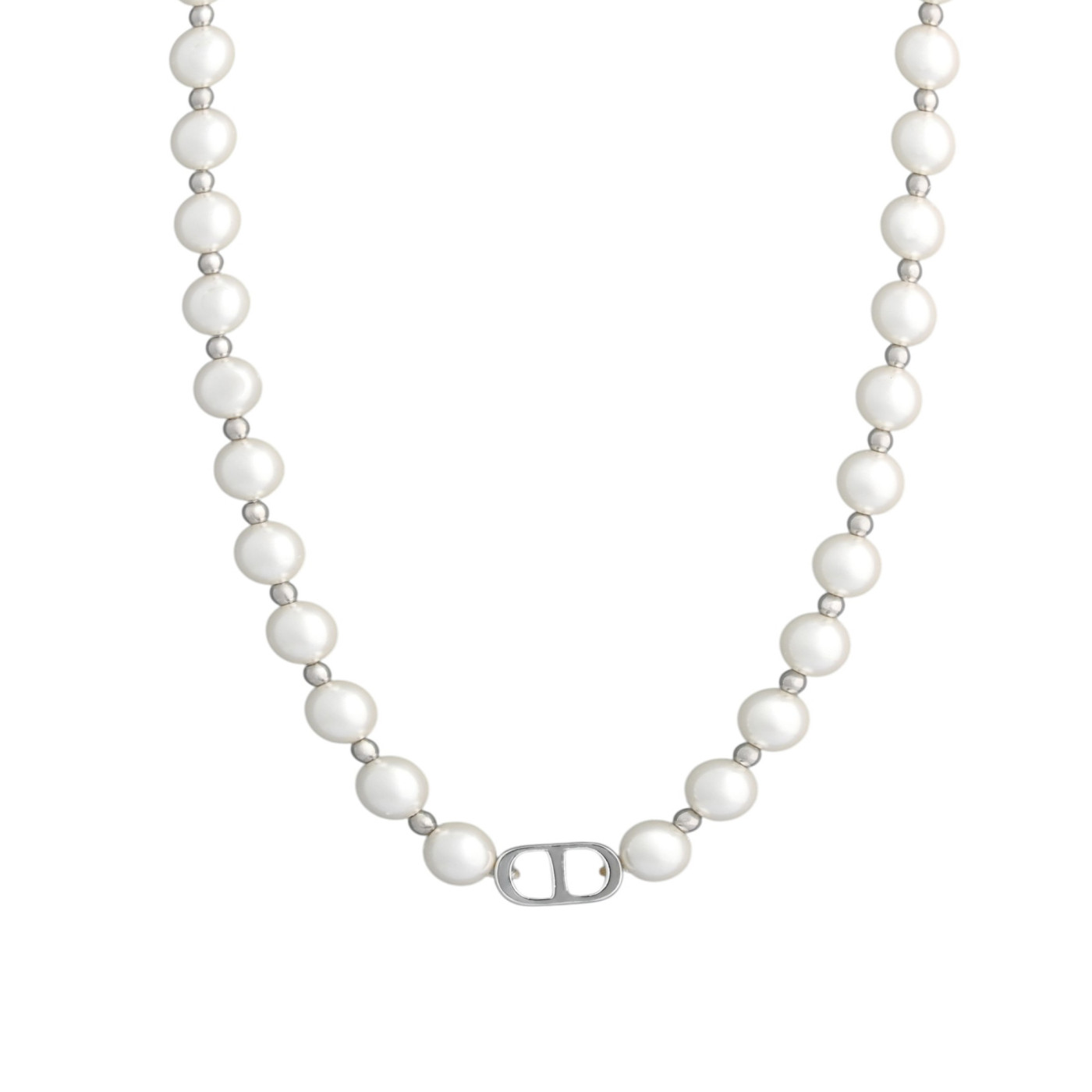 Semi precious pearls necklace GB
