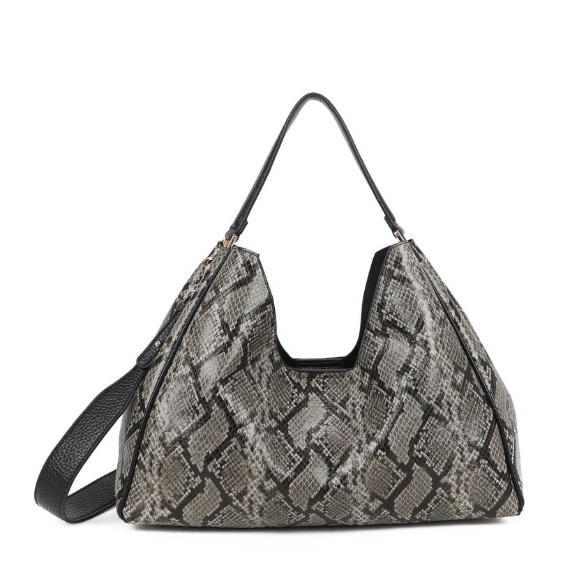 Bolso Shopper con estampado animal